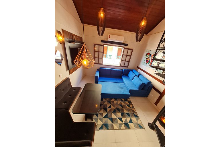 Apto Duplex, Peró - Cabo Frio. Conforto, Piscina, Beira Mar.