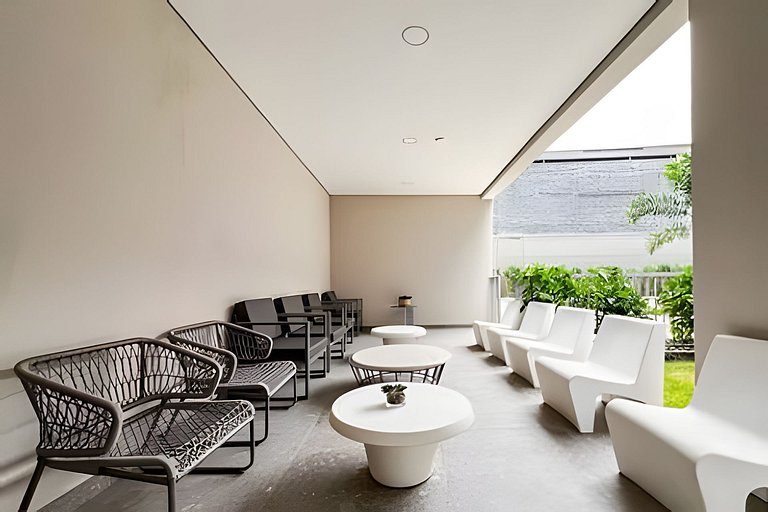 Faria Lima, Studio Apartment, 50m from Metro, Swimming Pool,