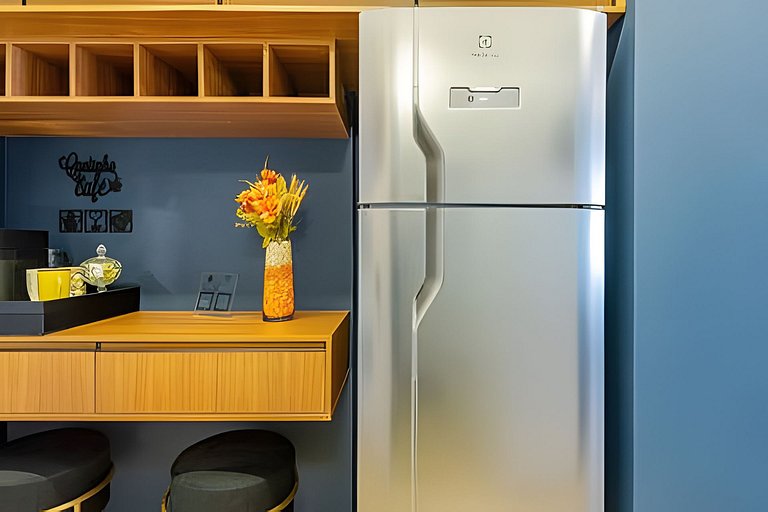 Faria Lima, Estudio, 50m Metro, Piscina, WI-FI