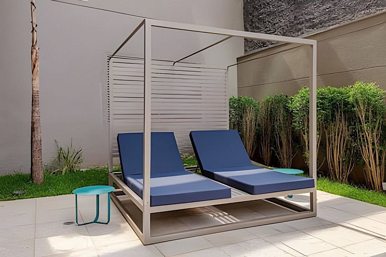 Faria Lima, Studio Apartment, 50m from Metro, Swimming Pool,