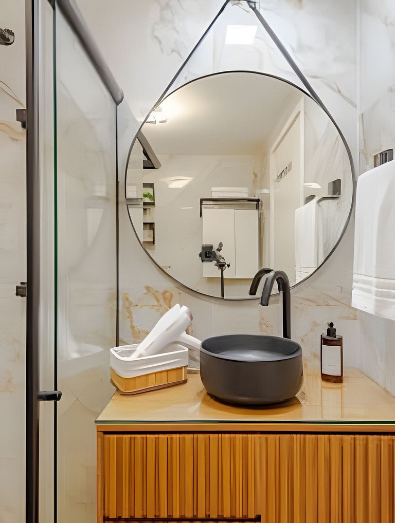 Faria Lima, Estudio, 50m Metro, Piscina, WI-FI