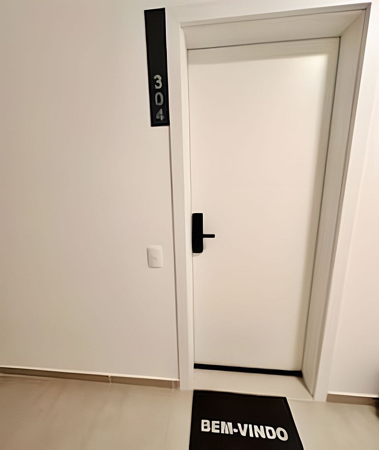 Faria Lima, Studio Apartment, 50m from Metro, Swimming Pool,