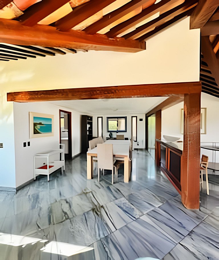 Mansão Casa Búzios Ferradura 5 Suítes, Pé na areia