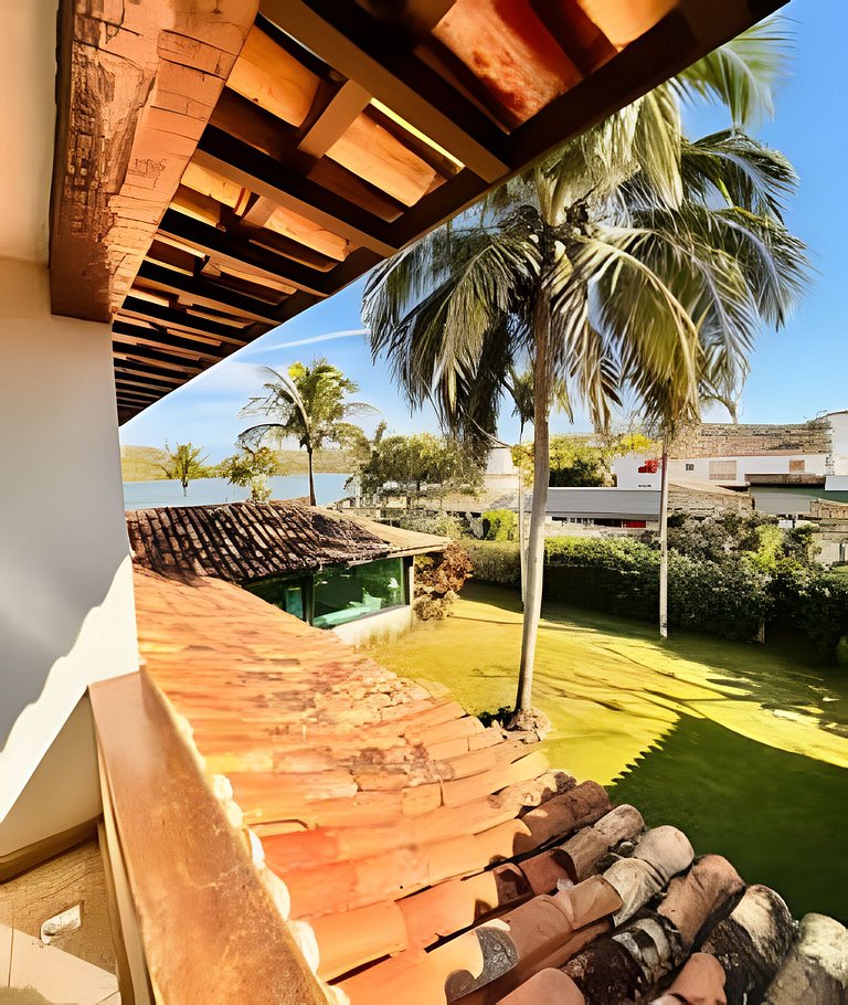 Mansão Casa Búzios Ferradura 5 Suítes, Pé na areia
